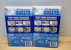 Mr. Clean Magic Eraser Power Wipes Thin Dry Sheets 8 Ct Lot Of 2