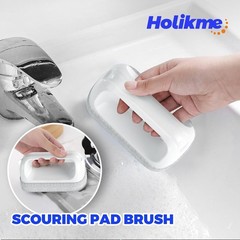 6 Pack Dish Brush with Handle Kitchen Cleaning Brush Set for Pot, Pan, Kitche…