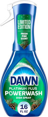 Dawn Platinum Plus Powerwash Dish Spray 16 fl oz Fresh Pine Scent New