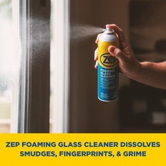 Zep Foaming Glass and Plexiglass Cleaner – 19 oz (Case of 4) ZUFGC19 – Foaming