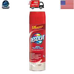 Resolve Carpet Cleaner Foam 22oz High Traffic Spot Remover Spray