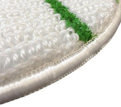 Commercial Grade Low-Profile Synthetic Carpet Bonnet 17in with Scrubber Strips!!