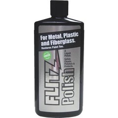 (1)-Liquid Flitz Metal Polish Fiberglass Stainless Paint Restorer 3.4oz LQ 04535