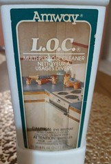 Amway Home VTG L.O.C. Multi-Purpose Cleaner 1L (33.8 fl Oz) Pre-owned. Tested