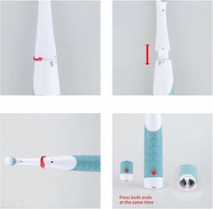 Versatile Cordless Cleaning Brush with 4 Heads for Bathroom, Kitchen, and More