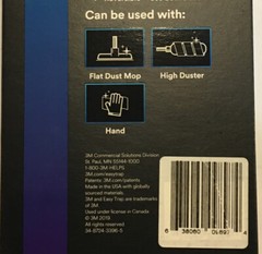 NEW 12 Sheet Pkg – 3M Dry Sweep & Dust Sheets Trap Dust, Dirt & Sand 5 In x 6 In