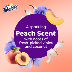 Fabuloso 2X Multi-Purpose Cleaner Peach Scent No Rinse Floor Cleaner 2 Pack 56oz
