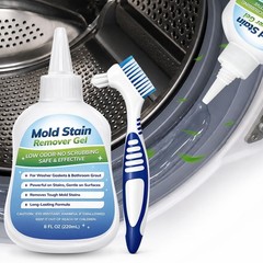 Mold-Stain Remover Gel for Washing Machine Seal & Bathroom – Low Odor Gel for…