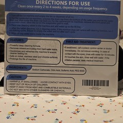 USKICH Ice Machine Cleaner Tablets 36 Count Unscented 18 Months Supply