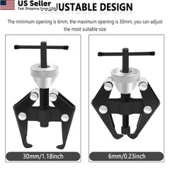 SSNNUU Windshield Wiper Arm Removal Tool 5.25×3.15×1.3 inch, Silver