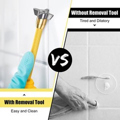 Grout Removal Tool 4 in 1 Grout Scraper Cleaning Remover Tool Scraper Cemente…