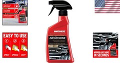 California Gold All-Chrome Polish 12oz: Effortless Shine & Protection for Chrome
