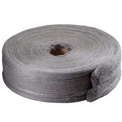 Grade 0000 Steel Wool 5Lb Steel Wool Roll for Cleaning, Remove Rust, Buffing Woo