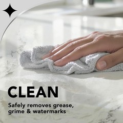 Weiman Quartz Countertop Cleaner and Polish (2 Pack w/Micro Towel) Clean and Shi