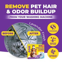 ECO LIVING SOLUTIONS Washing Machine Cleaner Tablets for Pet Owners 36 Pack