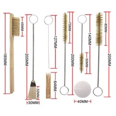 Spray Gun Cleaning Kit 12PCS Fast Mover Air Brush Professional Maintenance Tools