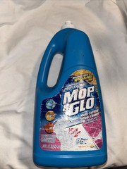 Vintage Original Mop & Glo Floor Shine Cleaner 64oz % 80 Full