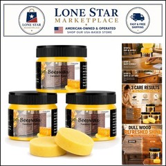 Natural Beeswax Furniture Polish with Carnauba Wax – Revitalize Wood Surfaces