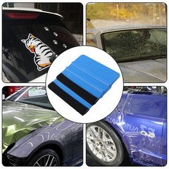 Zorfeter 10 Pcs 4 Inch Felt Edge Squeegee, Car Vinyl Scraper Decal Applicator…