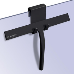 Silicone Rubber Blade & Hook Shower Window Squeegee 11″ in Width Silicone Car Sq