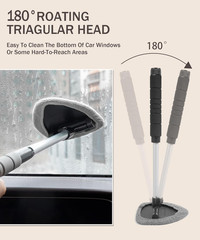 Windshield Cleaner Inside,Car Window Cleaner,Car Cleanser Brush,Car Accessories