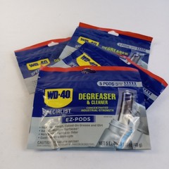 WD 40 Degreaser Cleaner EZ PODS Multi Surface Cleaning Pack of 5 (X4 Pack)