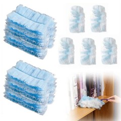 30 Pieces Duster Refills, Disposable Duster Refills Compatible for Swiffer
