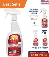 Alcohol-Free Marine Cleaner Spray, 32oz for Canvas & Upholstery Cleaning
