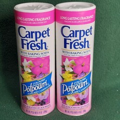 Carpet Fresh Country Potpourri Rug & Room Deodorizer With Baking Soda 14oz QTY 2