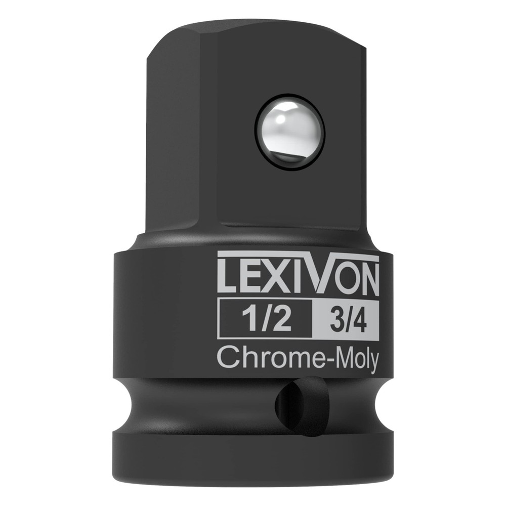 1/2Inch Impact Socket Adapter, 1/2″ Female x 3/4″ Male Increaser | ChromeMoly…