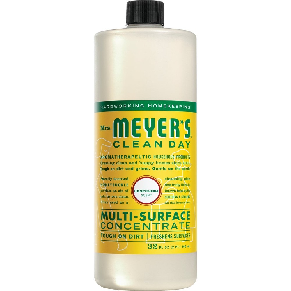 Mrs. Meyer’s Clean Day 32 Oz. Honeysuckle Multi-Surface Concentrate 17540 Mrs.