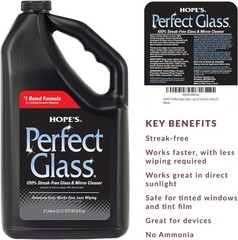 Multi-Surface Glass Cleaner Refill, Streak-Free 2-Pack