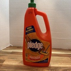 Pledge Citrus orange Wood Floor Cleaner 32oz New Retired Product No Dulling