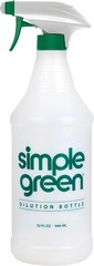 Simple Green Reusable Dilution 32 oz Bottle – Mix Measurement Guide Bottle