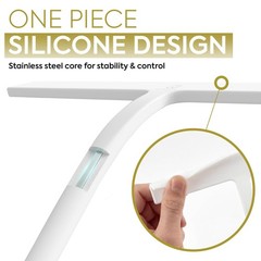 Shower Squeegee for Glass Doors – Bathroom Squeegee for Shower Glass & Tile W…