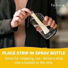 Eco-Friendly Multi-Surface Cleaner Strips, Fresh Lemon Scent