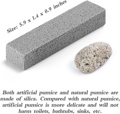 6Pa Pumice Stone for Toilet Cleaning Bowl Sti,Powerfully
