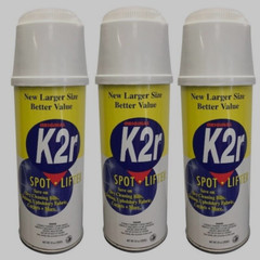 3 ~ K2R SPOT LIFTER Stain Spot Remover Carpet Clothes Upholstery Cleaner 10oz