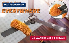 36 Foot High Reach Duster Kit with 5-30 ft Extension Pole // High Ceiling Dustin