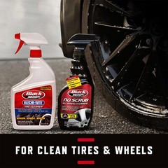 Black Magic No Scrub All Wheel Cleaner 23 Fl Oz Dissolves Dirt and Brake Dust