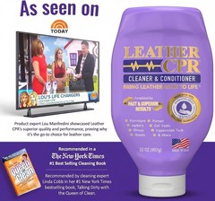 Irritant-Free 32oz Leather CPR Cleaner and Conditioner for All Leather Types