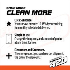 Cleaner – Glass, Metal and Ceramic – 12 Oz. Bottles. 2 Pack
