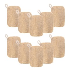 30 PCS Natural Loofah Sponge Luffa Dish Towel Handmade Cleaning Scourers