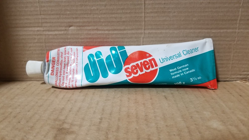 VTG DiDi Seven Universal Cleaner Weight 3 .4 oz German Formula Made in Canada