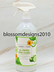 SAND + FOG All Purpose Spray Cleaner Cucumber Water Safe to Use on Granite
