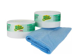 Bio Cleaner Set of 2 10.5oz Multi-Purpose Cleaning Clay with Cloth