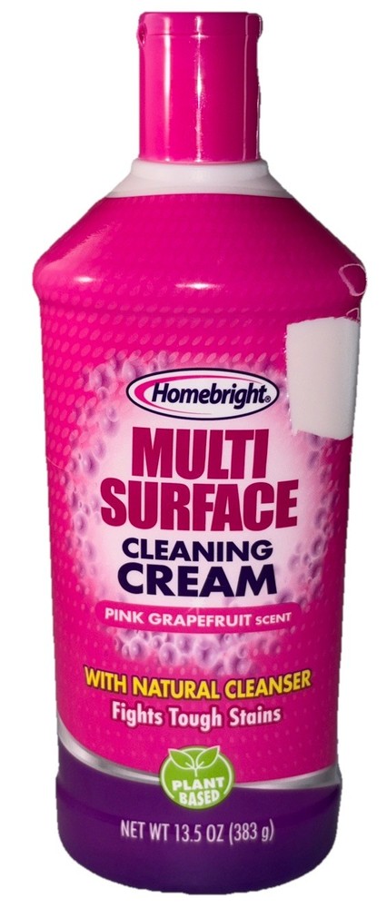 Multi-Purpose Cleaning Cream Kitchen/Bathroom/Laundry Pink GrapefruitScent13.5oz