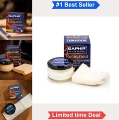 Leather Cleaner Conditioner All In One Renovateur Polish For Shoes Bags Jackets