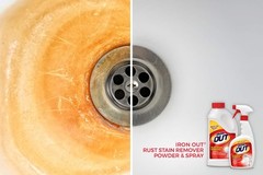2 Pack 24 Fl Oz Rust Stain Remover Spray Bottles Surface Cleaner Detergent