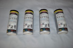 WEIMAN PRODUCTS ~ STAINLESS STEEL WIPES ~ (PACK OF 4) ~ 30 COUNT x 4 = 120 TOTAL
